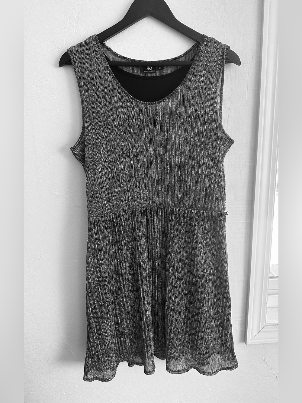 Rock & Republic Metallic Gold Mini Dress